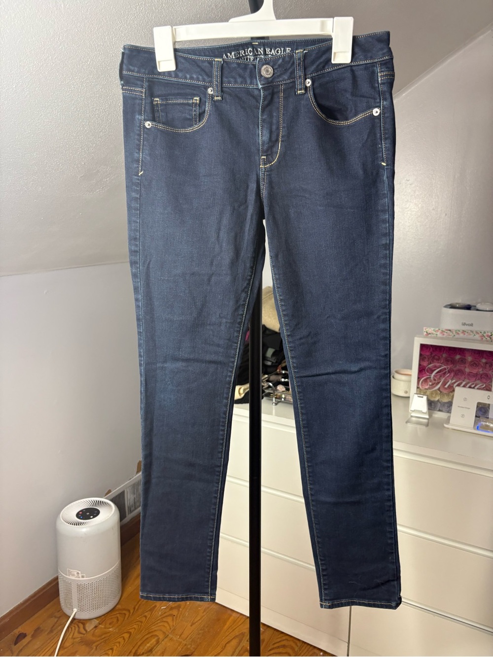 American Eagle Outfitters Women's Indigo Skinny Jeans